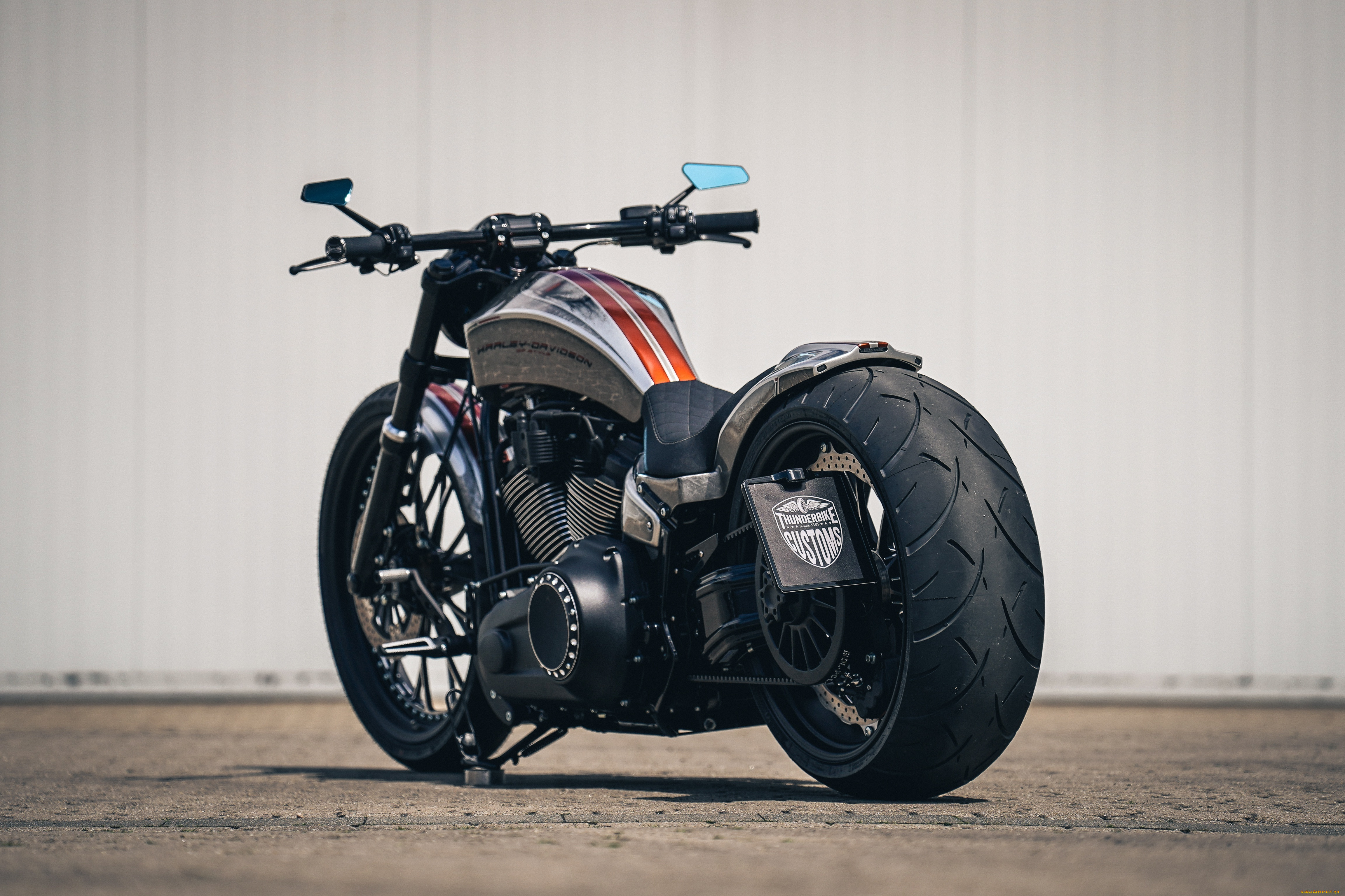 harley, , harley-davidson, custom, thunderbike, , 